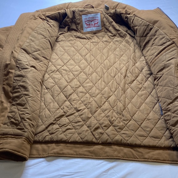Levi's Men's Brown Military Jacket - Picture 8 of 16